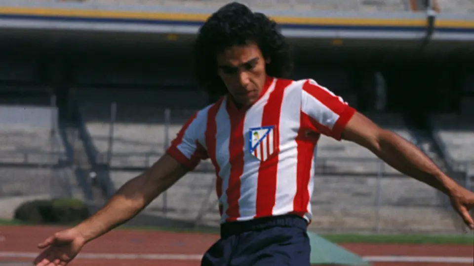 Hugo Sánchez en su etapa con el Atlético de Madrid | MEXSPORT