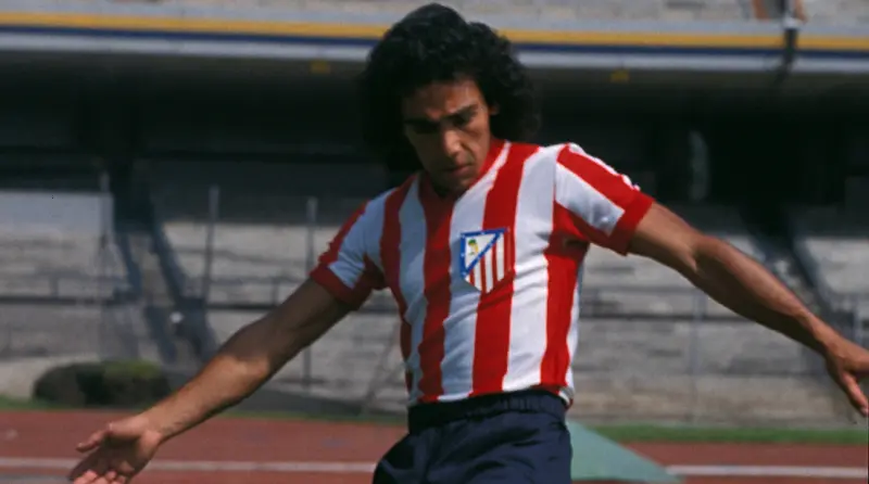 Hugo Sánchez en su etapa con el Atlético de Madrid | MEXSPORT