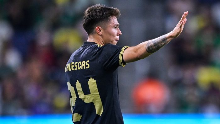 Rodrigo Huescas durante el amistoso entre México y Corea del Sur en 2025 | MEXSPORT