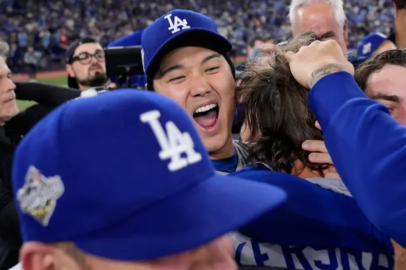 Shohei Ohtani campeón de la Serie Mundial I AP