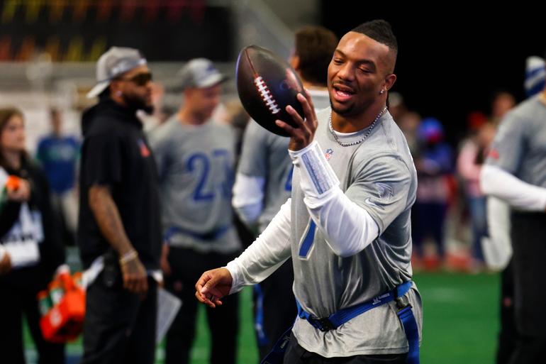 Bijan Robinson en los Pro Bowl Games | AP