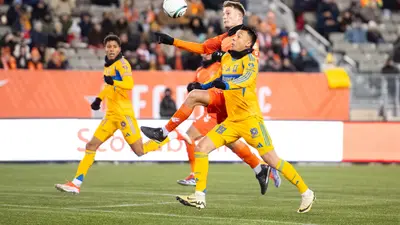 ¡Congelados! Tigres no pudo romper el cero ante Forge en un partido con temperaturas bajo cero