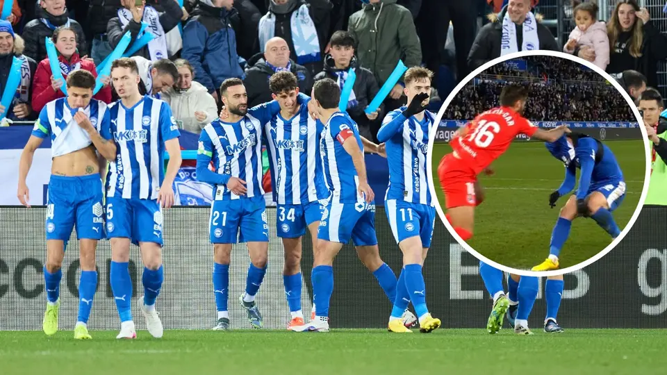 El inverosímil penalti que marcó la remontada de la Real Sociedad ante Alavés en la Copa del Rey