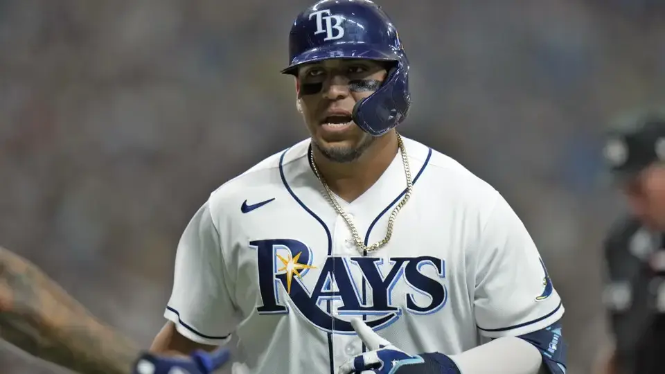 Isaac Paredes con los Rays de Tampa I AP
