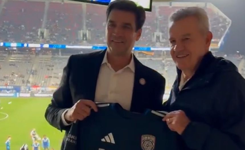 Javier Aguirre visitó el estadio de San Diego FC | captura