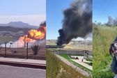 VIDEO: Explota ducto de Pemex; evacúan colonias y suman dos incendios en menos de 24 horas