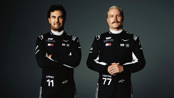 Checo Pérez y Valtteri Bottas previo a la pretemporada con Cadillac | X: @Cadillac_F1