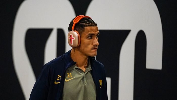 Uriel Antuna previo al partido de Pumas contra San Diego FC en la Concachampions | MEXSPORT