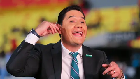 Moises Muñoz con TUDN | IMAGO7