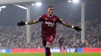 Crysencio Summerville en celebración de gol con West Ham | AP