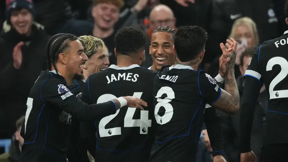 ¡Aplanadora Blue! Chelsea golea 1-4 al Aston Villa en la Jornada 29 de la Premier League