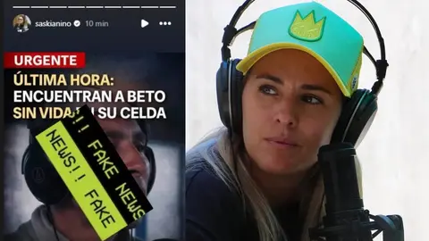 Saskia desmintió la muerte sobre la supuesta muerte de Beto/IG: @saskianino