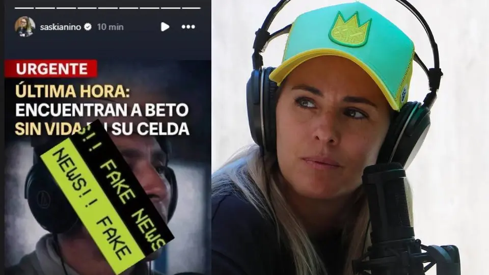 Saskia desmintió la muerte sobre la supuesta muerte de Beto/IG: @saskianino