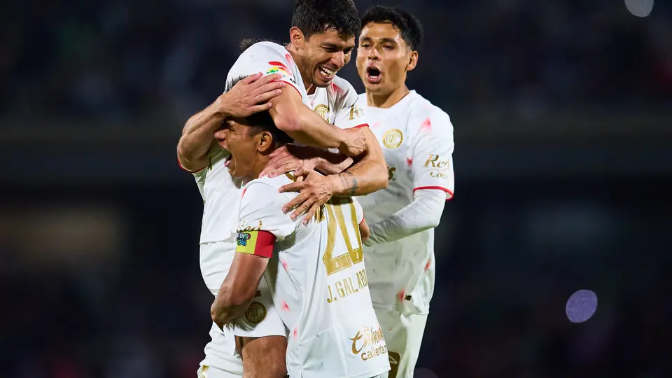 Toluca celebra gol ante Pumas en el Clausura 2026 | MEXSPORT
