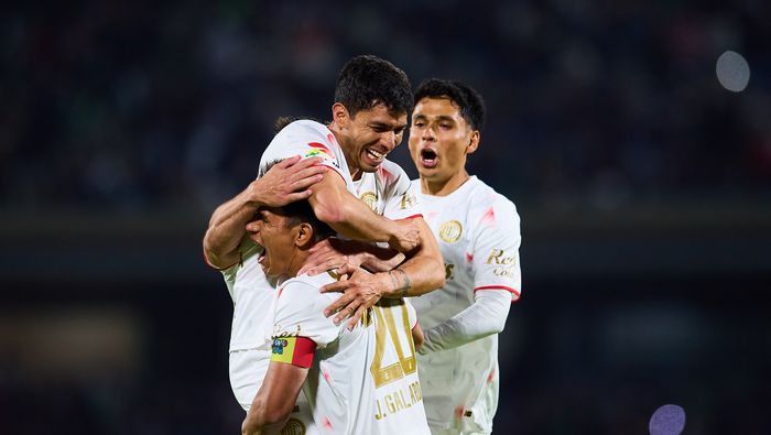 Toluca celebra gol ante Pumas en el Clausura 2026 | MEXSPORT