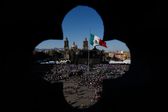 Panorámica del Zócalo de la Ciudad de México | AP