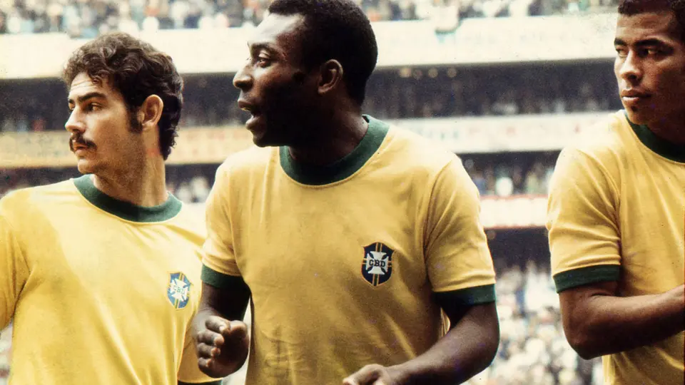 Pelé y sus compañeros en el Mundial de México 1970 | MexSport