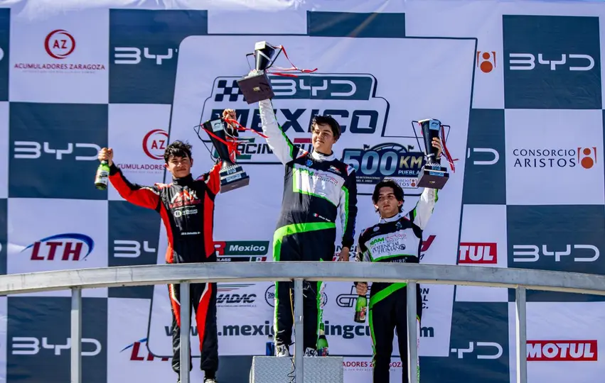 Los gandores en el BYD México Racing Cup l BYD México Racing Cup