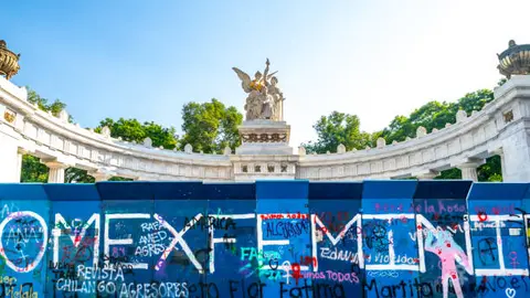 Hemiciclo Benito Juárez monumento ubicado en la Alameda Central. / iStock