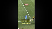 Así dejó la cancha Iker Casillas en el partido de leyendas