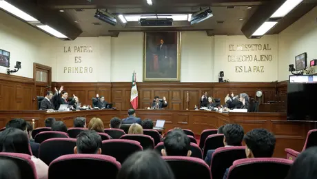 ¡¿Qué fue eso?! Gritos interrumpen sesión en la SCJN y sorprende a ministros / VIDEO