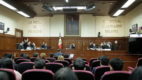 ¡¿Qué fue eso?! Gritos interrumpen sesión en la SCJN y sorprende a ministros / VIDEO