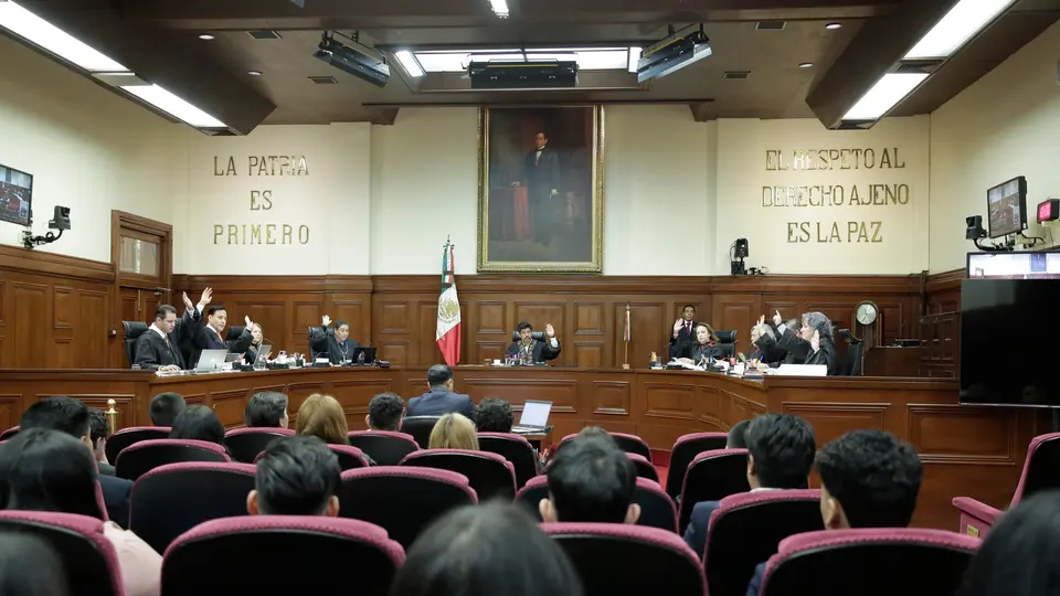 ¡¿Qué fue eso?! Gritos interrumpen sesión en la SCJN y sorprende a ministros / VIDEO