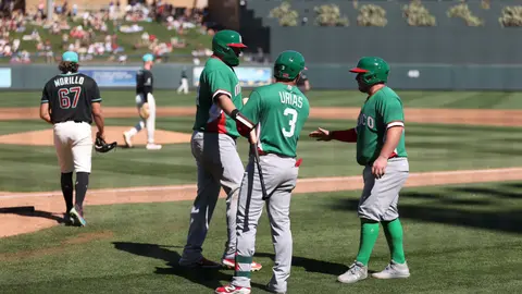 Mexico disputó un partido amistoso ante Arizona | @MLB_Mexico