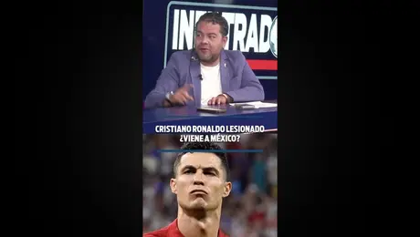 CRISTIANO RONALDO LESIONADO ¿VIENE A MÉXICO?