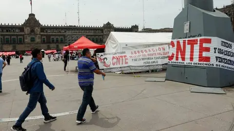 El paro nacional de la CNTE podría afectar actividades escolares en algunos estados del país./ RS