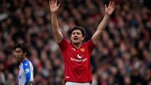 Harry Maguire en el partido de Premier League de Manchester United | AP