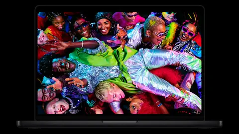 La espectacular pantalla Liquid Retina XDR ofrece imágenes sorprendentes. / Apple