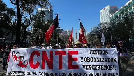CNTE mantiene plan de huelga nacional en el marco del Mundial 2026