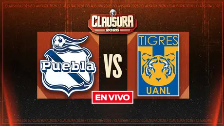 Puebla vs Tigres Liga MX Clausura 2026 Jornada 9 