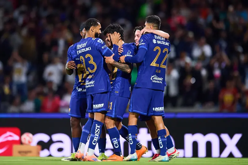 Pumas festejó adelantarse en el partido ante Toluca | IMAGO7
