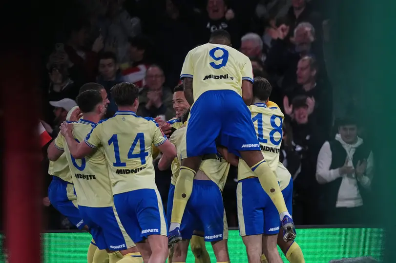 Southampton celebrando su pase a Semifinales de la FA Cup | AP