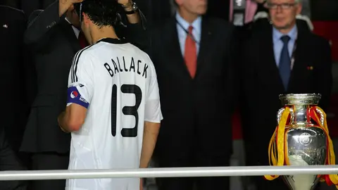 Michael Ballack, mediocampista Alemán I MEXSPORT