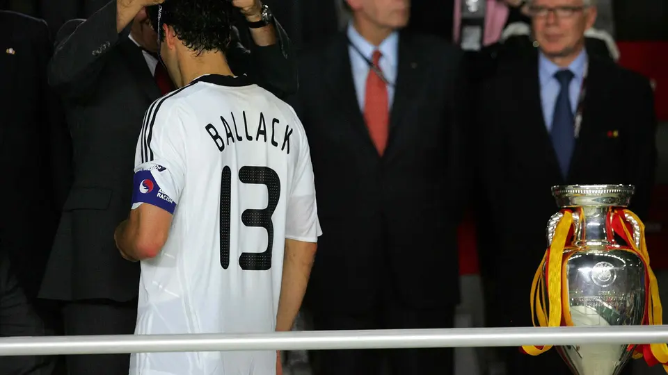 Michael Ballack, mediocampista Alemán I MEXSPORT