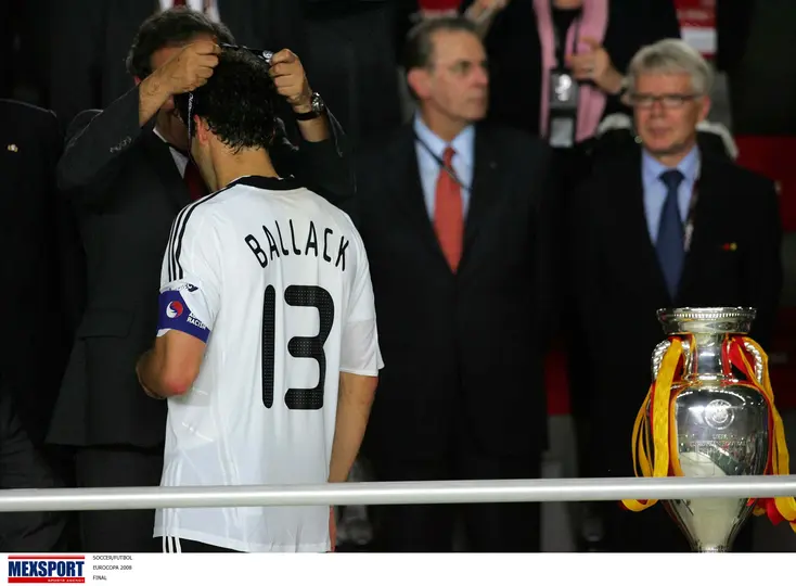 Michael Ballack, mediocampista Alemán I MEXSPORT