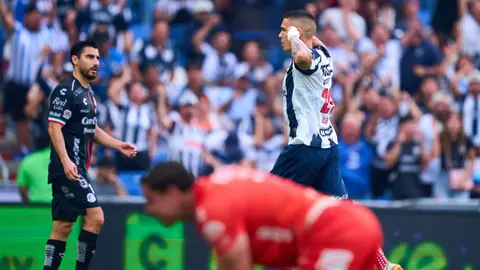 Uros Durdevic celebrando su gol ante el Atlético de Madrid | MEXSPORT