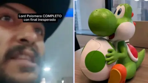 Redes lo apodaron "Lord Palomera". / RS
