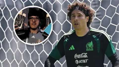 Fan gasta mil 300 dólares en regalo especial para Memo Ochoa