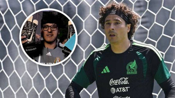 Fan gasta mil 300 dólares en regalo especial para Memo Ochoa