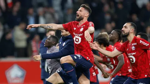 Allan Saint-Maximin y Lens dejan ir la liga tras ser goleador por el Lille