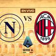 Napoli vs AC Milan Serie A Jornada 31