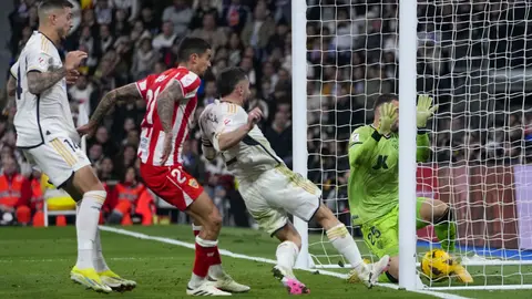 Almería, en partido ante Real Madrid | AP
