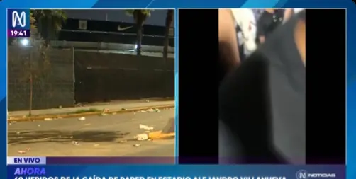 Momento tenso en Parú l CAPTURA