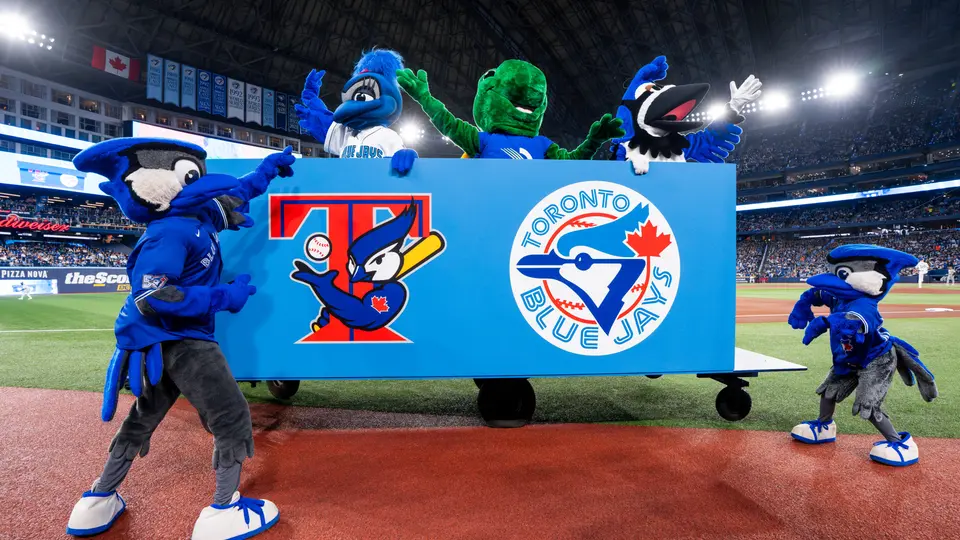 Máscotas en la MLB l X:BlueJays