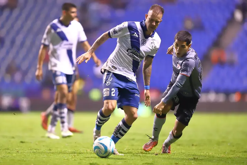 Puebla contra Tijuana, en cotejo del torneo Apertura 2023, en el Estadio Cuauhtémoc. l MEXSPORT