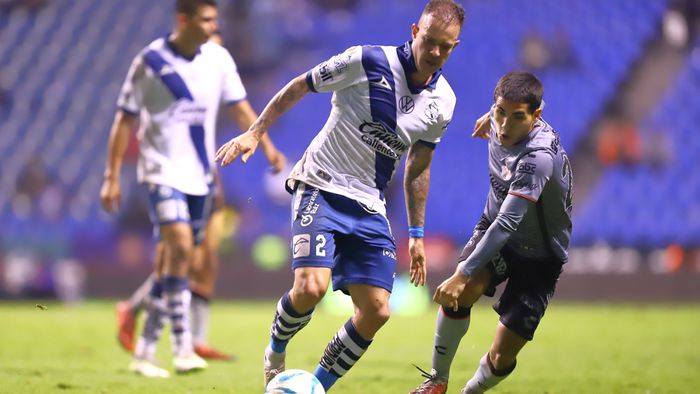 Puebla contra Tijuana, en cotejo del torneo Apertura 2023, en el Estadio Cuauhtémoc. l MEXSPORT